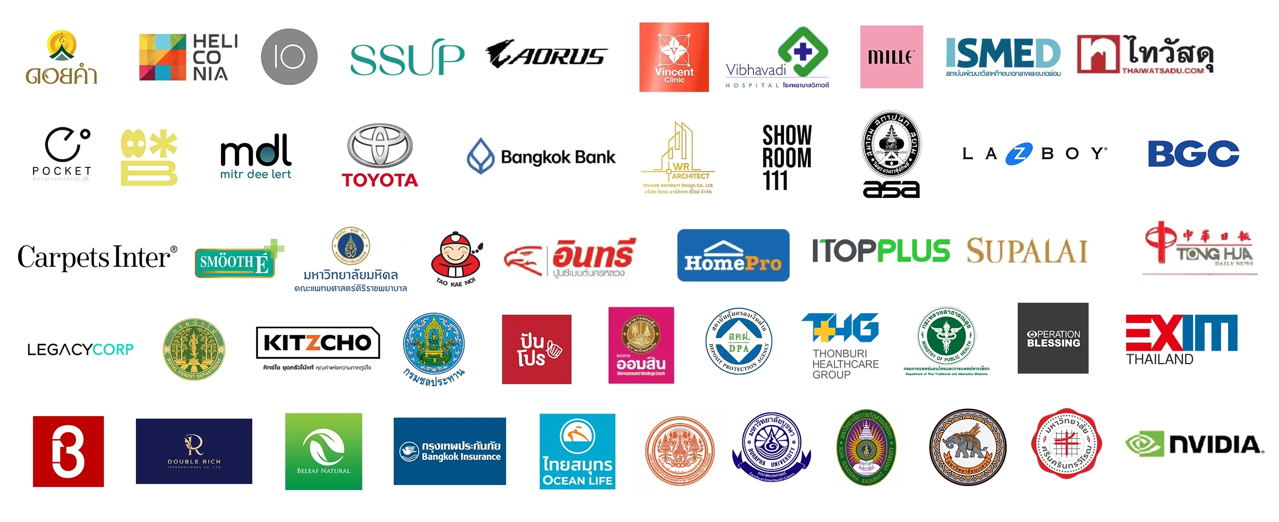 องค์กรชั้นนำกว่า 40 แห่งที่ไว้วางใจ ZenityX